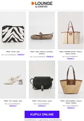 Lounge by Zalando - gazetka promocyjna Do -73% Pinko - Buty & Akcesoria od środy 05.11 do soboty 08.11 - strona 9