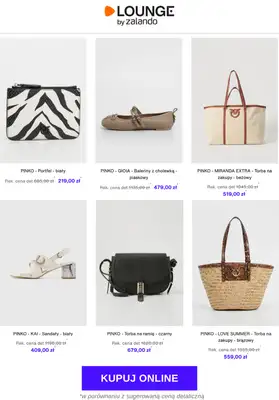 Lounge by Zalando - gazetka promocyjna Do -73% Pinko - Buty & Akcesoria od środy 05.11 do soboty 08.11 - strona 9