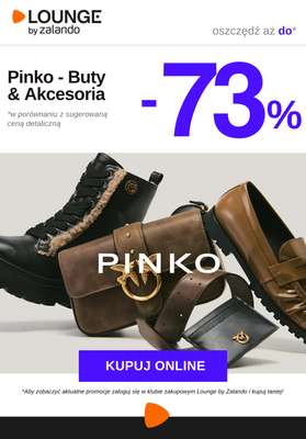 Lounge by Zalando - gazetka promocyjna Do -73% Pinko - Buty & Akcesoria od środy 05.11 do soboty 08.11