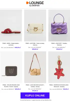 Lounge by Zalando - gazetka promocyjna Do -73% Pinko - Buty & Akcesoria od środy 05.11 do soboty 08.11 - strona 6