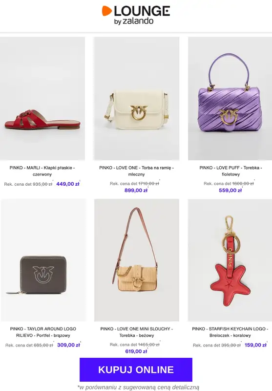 Lounge by Zalando - gazetka promocyjna Do -73% Pinko - Buty & Akcesoria od środy 05.11 do soboty 08.11 - strona 6
