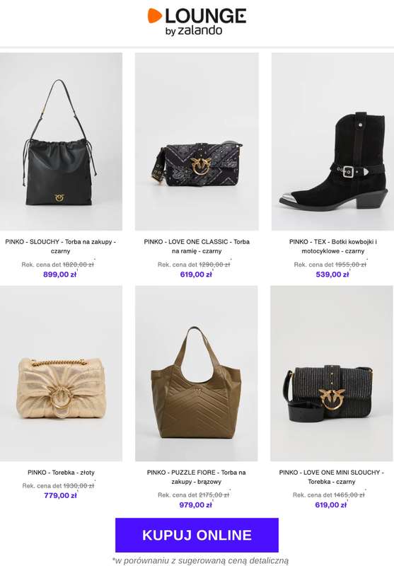 Lounge by Zalando - gazetka promocyjna Do -73% Pinko - Buty & Akcesoria od środy 05.11 do soboty 08.11 - strona 8