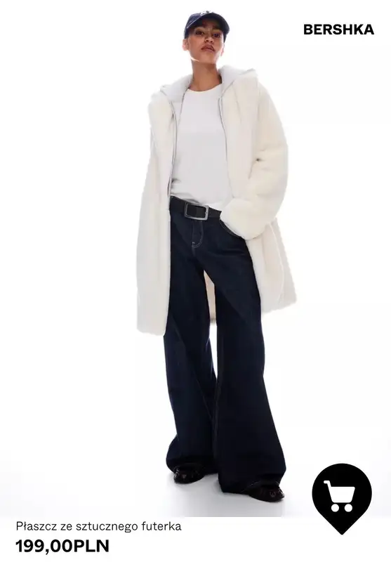 Bershka - gazetka promocyjna Sztuczne futro od środy 05.11  - strona 8