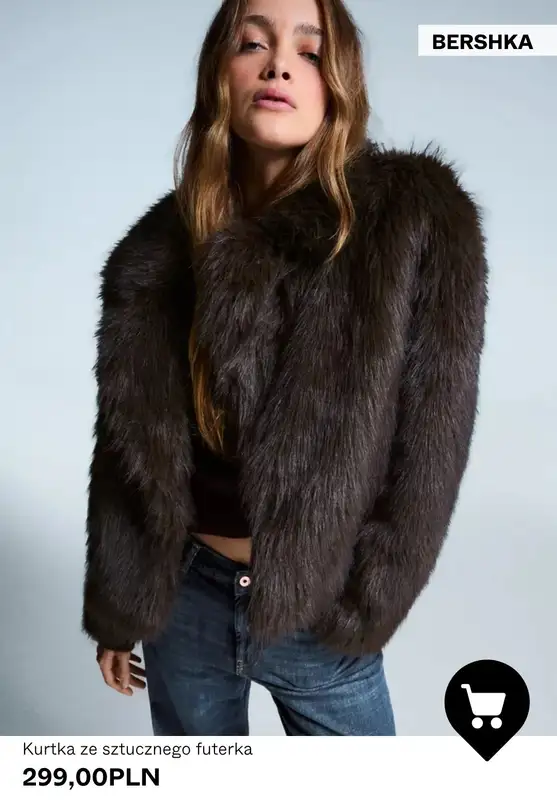 Bershka - gazetka promocyjna Sztuczne futro od środy 05.11  - strona 4