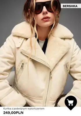 Bershka - gazetka promocyjna Sztuczne futro od środy 05.11  - strona 5
