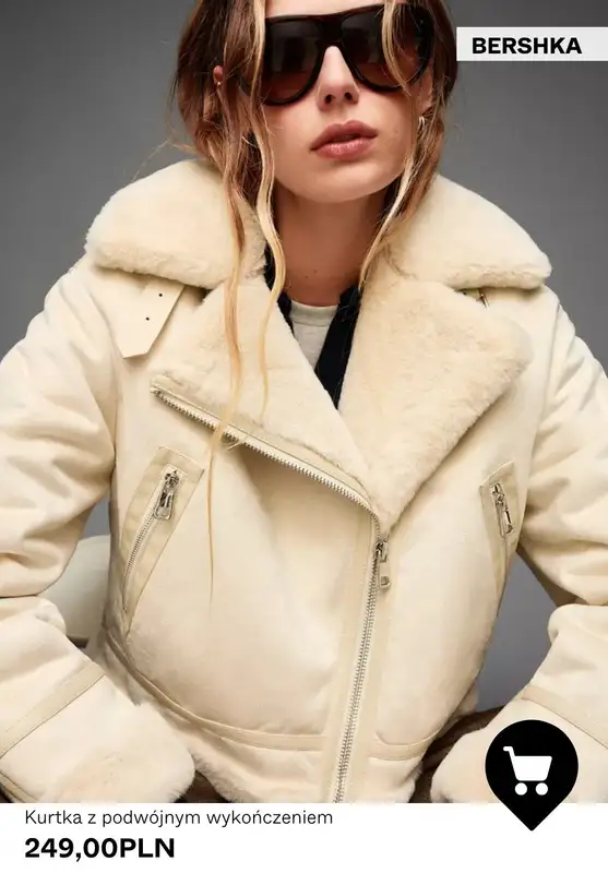 Bershka - gazetka promocyjna Sztuczne futro od środy 05.11  - strona 5