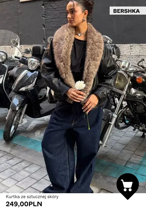 Bershka - gazetka promocyjna Sztuczne futro od środy 05.11  - strona 6