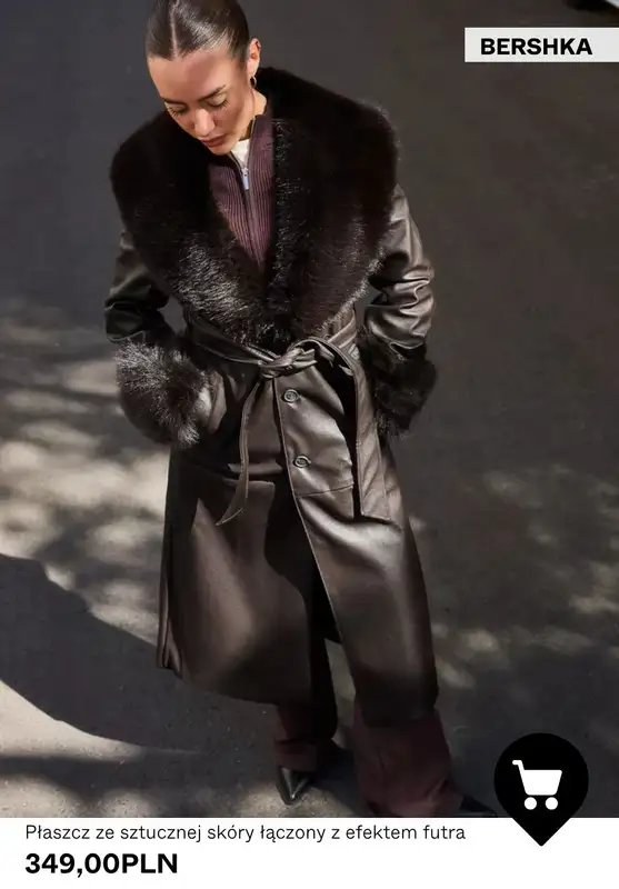 Bershka - gazetka promocyjna Sztuczne futro od środy 05.11  - strona 7