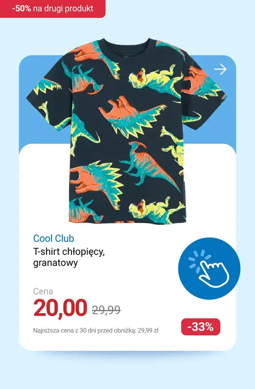 Smyk - gazetka promocyjna -50% na DRUGI PRODUKT: wszystkie ubrania i buty!   - strona 3