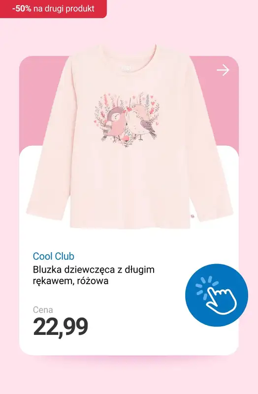 Smyk - gazetka promocyjna -50% na DRUGI PRODUKT: wszystkie ubrania i buty! od środy 05.11 do czwartku 06.11 - strona 5