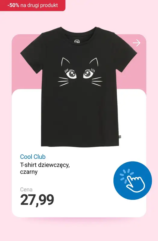 Smyk - gazetka promocyjna -50% na DRUGI PRODUKT: wszystkie ubrania i buty! od środy 05.11 do czwartku 06.11 - strona 11