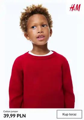 H&M - gazetka promocyjna Swetry dziecięce od środy 05.11  - strona 3
