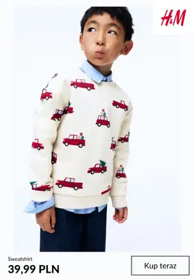 H&M - gazetka promocyjna Swetry dziecięce od środy 05.11  - strona 2