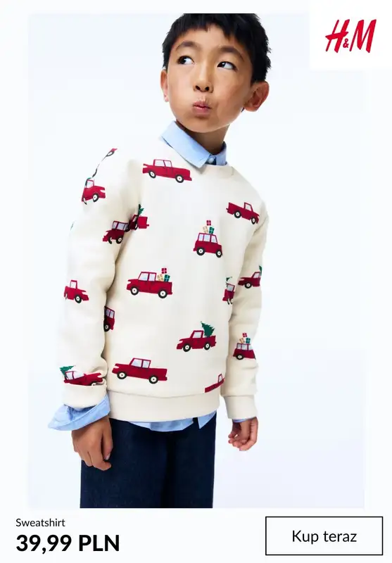 H&M - gazetka promocyjna Swetry dziecięce od środy 05.11  - strona 2