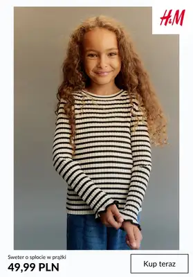 H&M - gazetka promocyjna Swetry dziecięce od środy 05.11  - strona 7