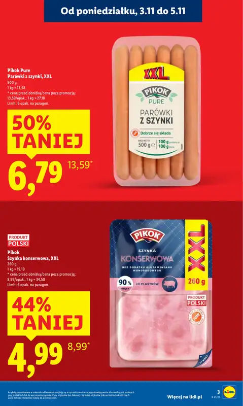 Lidl - gazetka promocyjna Oferta od poniedziałku   - strona 3