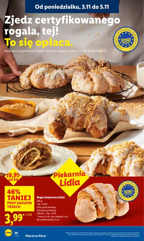 Lidl - gazetka promocyjna Oferta od poniedziałku od poniedziałku 03.11 do środy 05.11 - strona 22