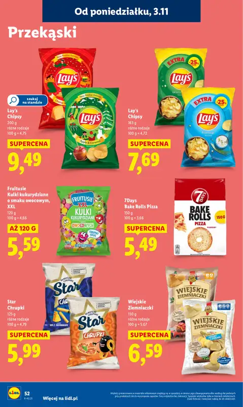 Lidl - gazetka promocyjna Oferta od poniedziałku od poniedziałku 03.11 do środy 05.11 - strona 56