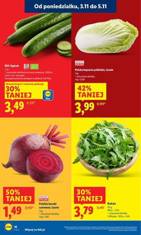 Lidl - gazetka promocyjna Oferta od poniedziałku od poniedziałku 03.11 do środy 05.11 - strona 20