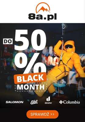 BLACK FRIDAY - gazetka promocyjna 8a.pl | Do -50% Black Month od środy 05.11 
