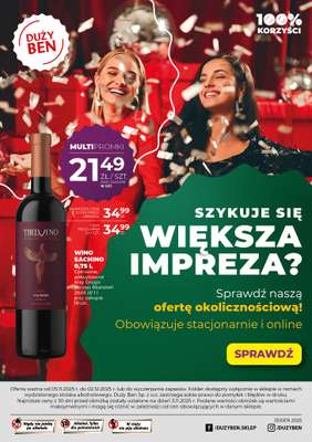 Duży Ben - gazetka promocyjna Gazetka alkoholowa od środy 05.11 do wtorku 02.12 - strona 26