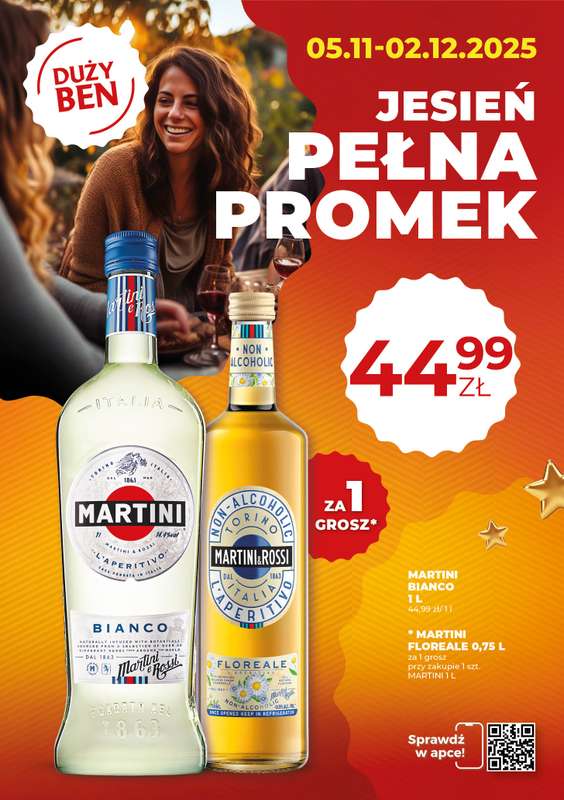 Duży Ben - gazetka promocyjna Gazetka alkoholowa od środy 05.11 do wtorku 02.12