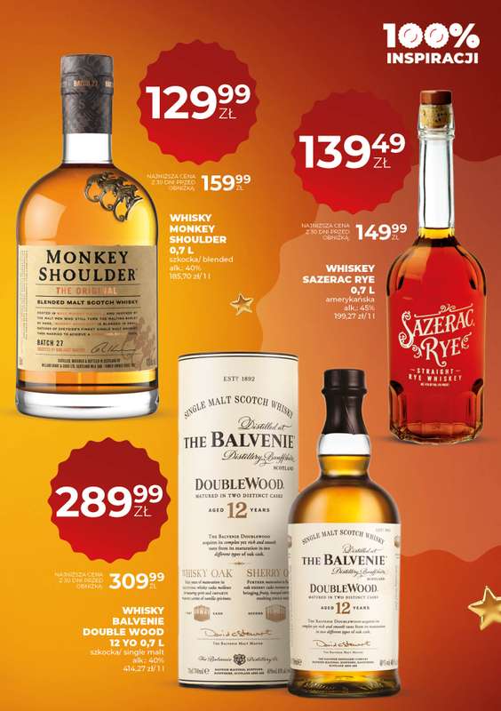 Duży Ben - gazetka promocyjna Gazetka alkoholowa od środy 05.11 do wtorku 02.12 - strona 15