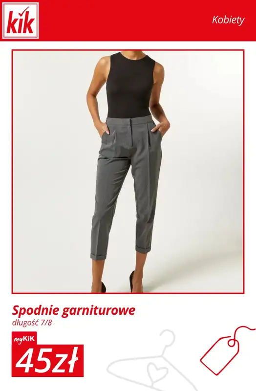KiK - gazetka promocyjna Kolekcja jesień–zima dla niej w supercenach! od środy 05.11  - strona 8