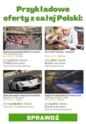 BLACK FRIDAY - gazetka promocyjna Groupon | Najlepsze okazje na Black Friday od środy 05.11  - strona 8