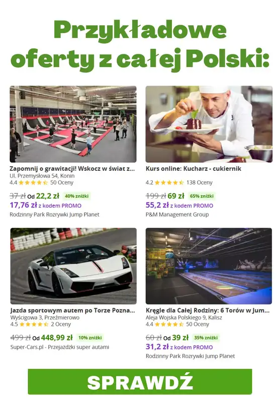 BLACK FRIDAY - gazetka promocyjna Groupon | Najlepsze okazje na Black Friday od środy 05.11  - strona 8