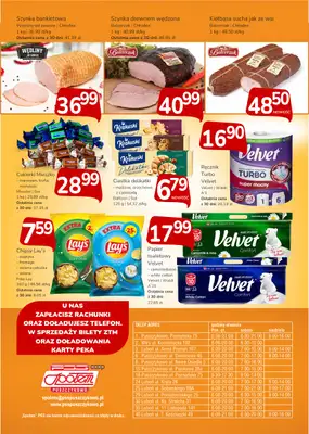 Społem - Blisko i Korzystnie - gazetka promocyjna Plakaty promocyjne PSS Puszczykowo od czwartku 06.11 do wtorku 18.11 - strona 2