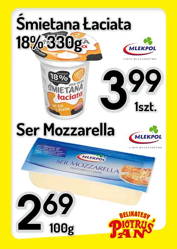 Delikatesy Piotruś Pan - gazetka promocyjna Plakaty promocyjne od środy 05.11 do środy 12.11 - strona 2