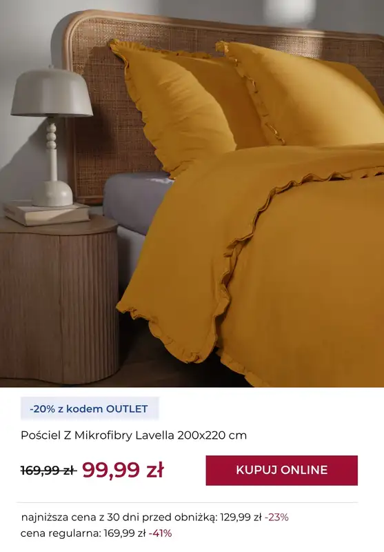 home&you - gazetka promocyjna -20% na wybrane produkty OUTLET od środy 05.11 do czwartku 13.11 - strona 6