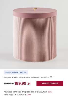 home&you - gazetka promocyjna -20% na wybrane produkty OUTLET od środy 05.11 do czwartku 13.11 - strona 10