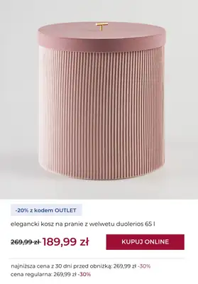 home&you - gazetka promocyjna -20% na wybrane produkty OUTLET od środy 05.11 do czwartku 13.11 - strona 10