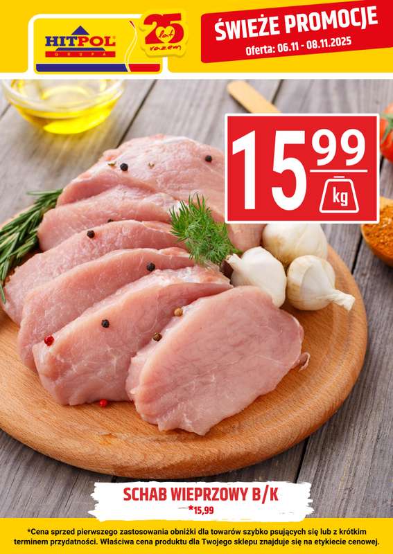 Hitpol - gazetka promocyjna Świeże promocje! od czwartku 06.11 do soboty 08.11 - strona 3