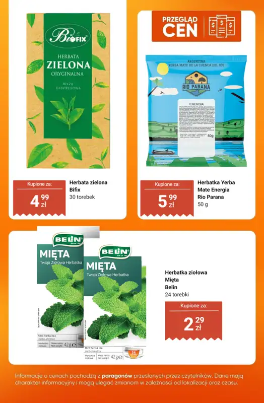 Dino - gazetka promocyjna Herbaty - przegląd cen od czwartku 06.11 do środy 12.11 - strona 12