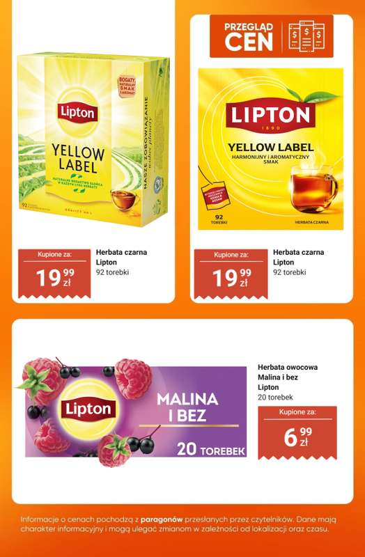 Dino - gazetka promocyjna Herbaty - przegląd cen od czwartku 06.11 do środy 12.11 - strona 10