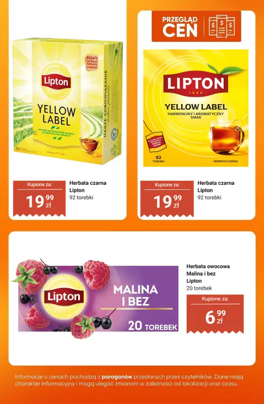 Dino - gazetka promocyjna Herbaty - przegląd cen od czwartku 06.11 do środy 12.11 - strona 10