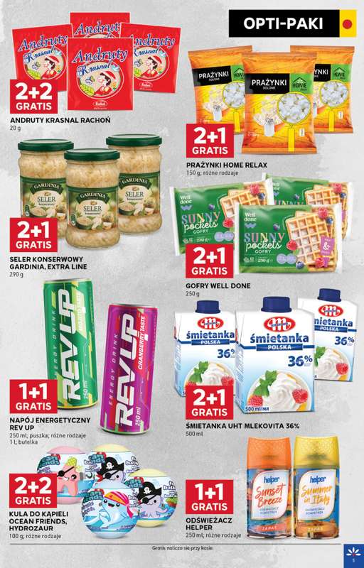 Stokrotka - gazetka promocyjna Gazetka Optima od czwartku 06.11 do środy 12.11 - strona 5