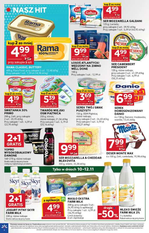 Stokrotka - gazetka promocyjna Gazetka Optima od czwartku 06.11 do środy 12.11 - strona 6