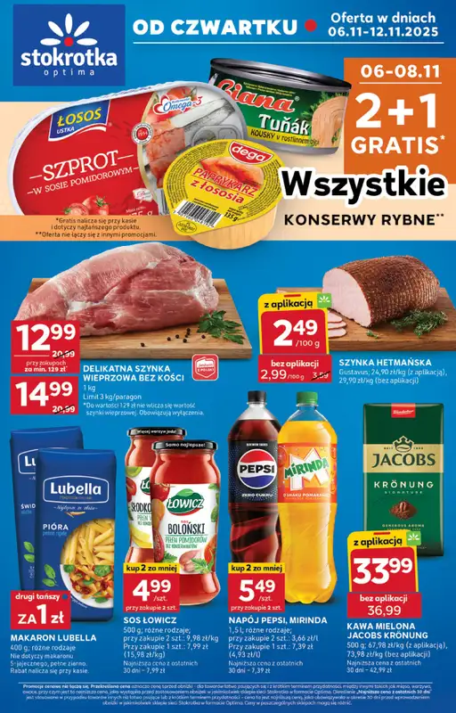 Stokrotka - gazetka promocyjna Gazetka Optima  