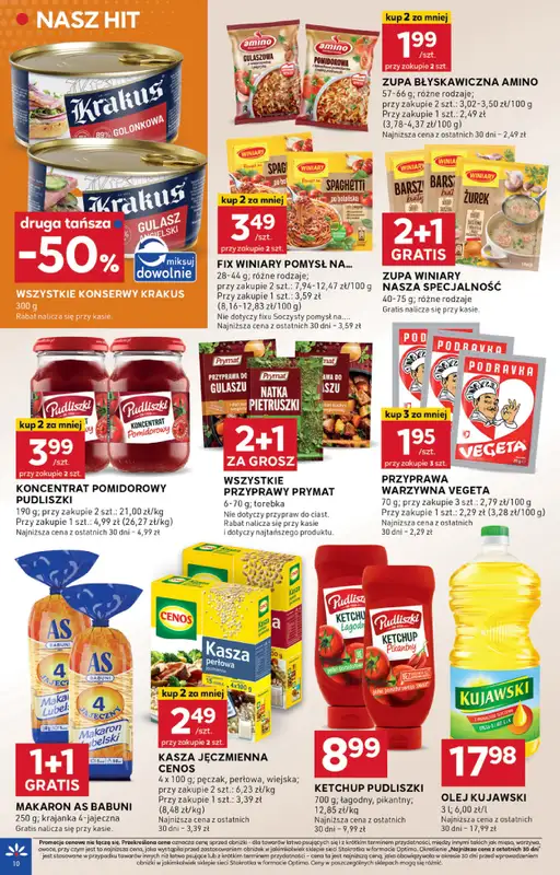Stokrotka - gazetka promocyjna Gazetka Optima od czwartku 06.11 do środy 12.11 - strona 10
