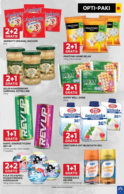 Stokrotka - gazetka promocyjna Gazetka Optima od czwartku 06.11 do środy 12.11 - strona 5