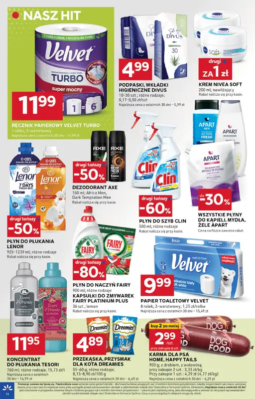 Stokrotka - gazetka promocyjna Gazetka Optima od czwartku 06.11 do środy 12.11 - strona 14