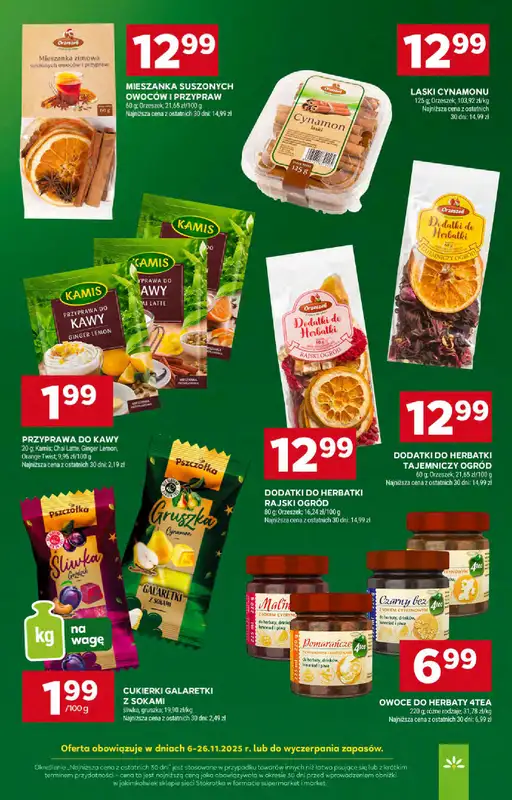 Stokrotka - gazetka promocyjna Gazetka Supermarket od czwartku 06.11 do środy 12.11 - strona 26