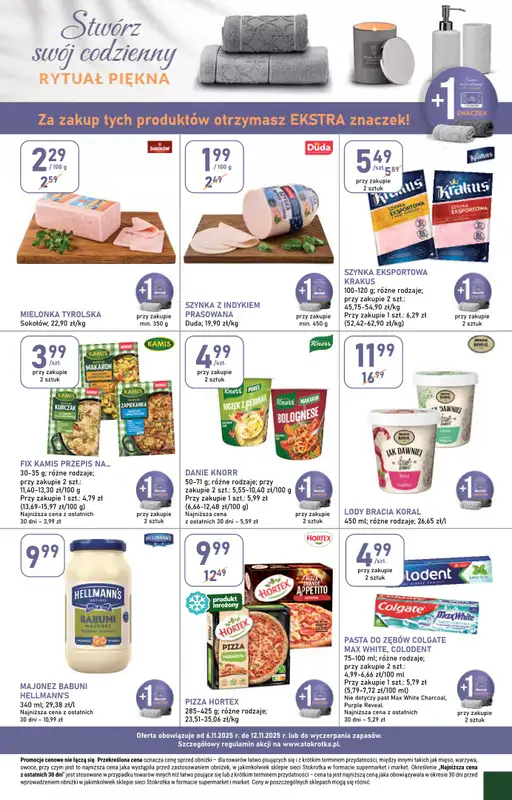 Stokrotka - gazetka promocyjna Gazetka Supermarket od czwartku 06.11 do środy 12.11 - strona 37