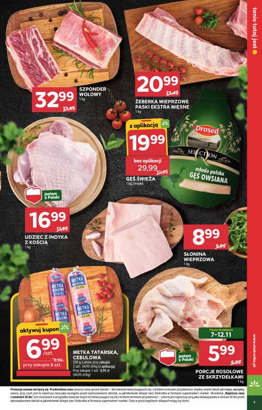 Stokrotka - gazetka promocyjna Gazetka Supermarket od czwartku 06.11 do środy 12.11 - strona 9