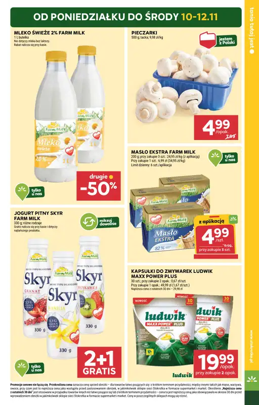 Stokrotka - gazetka promocyjna Gazetka Supermarket od czwartku 06.11 do środy 12.11 - strona 5