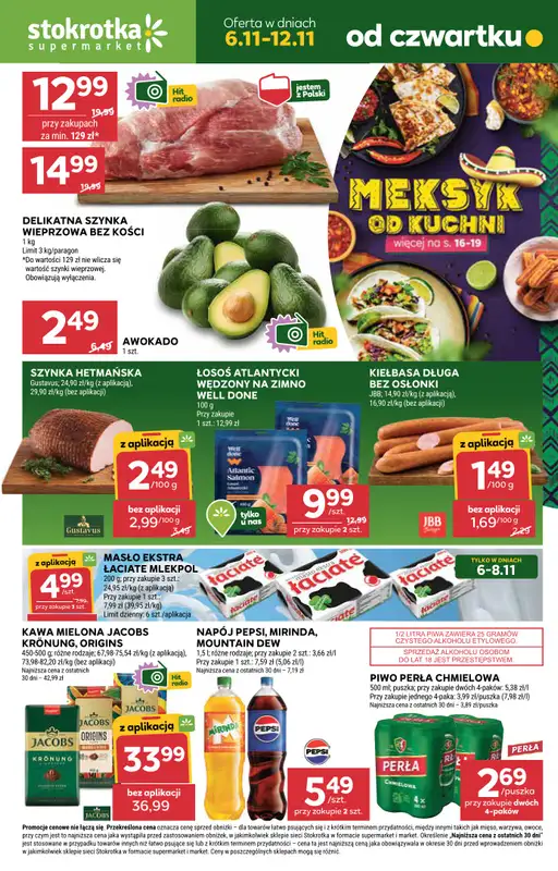 Stokrotka - gazetka promocyjna Gazetka Supermarket  